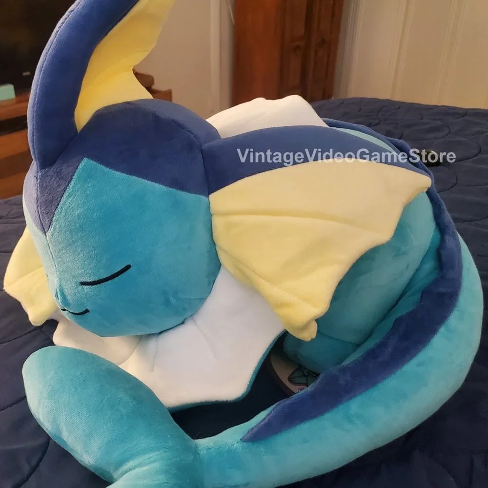 Pokemon Center Sleeping Sleeper Plush Eevee Doll Stuffed Toy Authentic Tags New - Picture 16 of 16